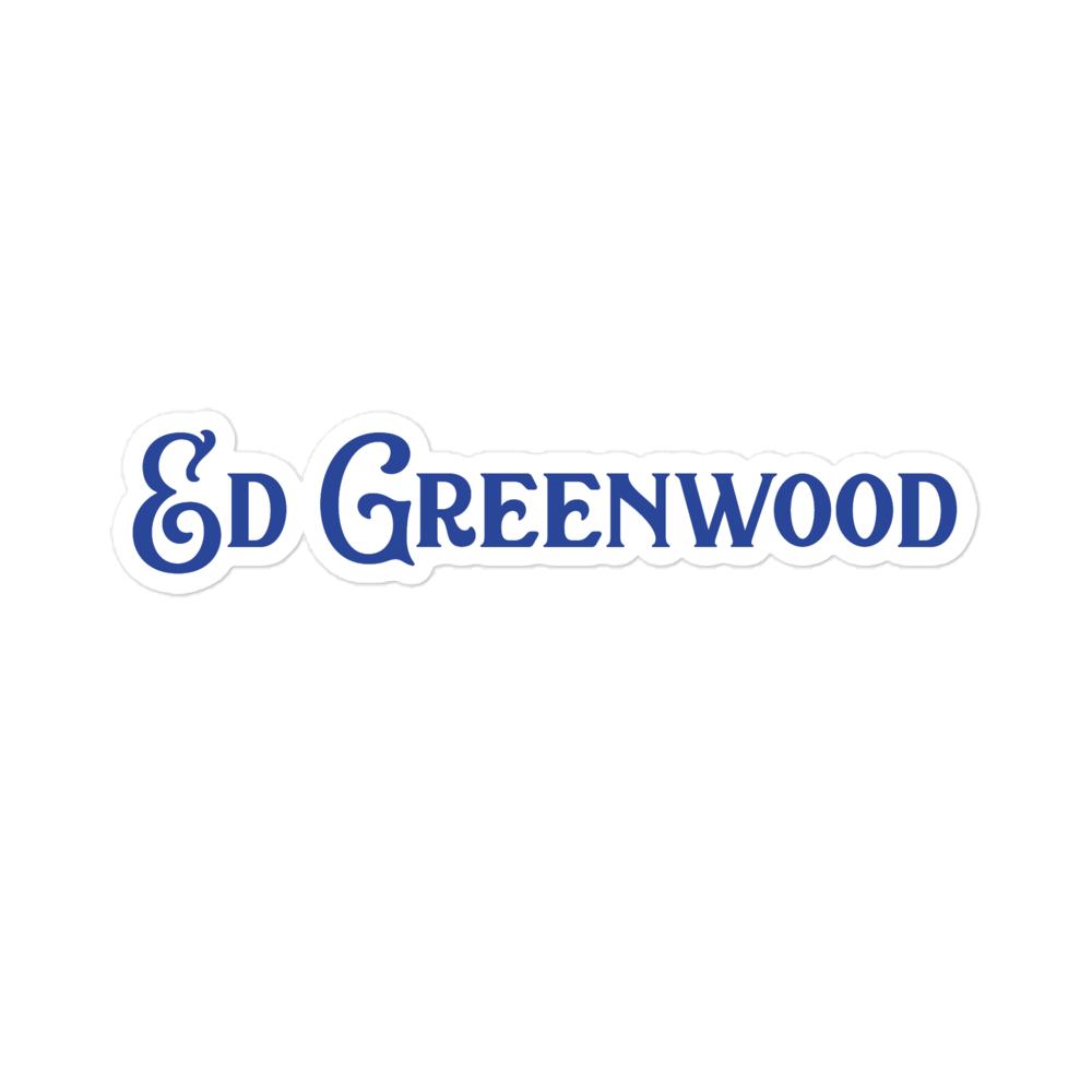 Ed Greenwood - Sticker